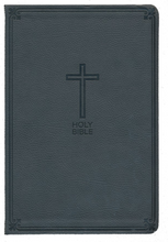 Load image into Gallery viewer, NKJV Value Thinline Bible Large Print - Charcoal