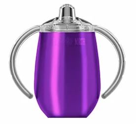 Stainless Steel - Monogrammed Sippy Cup