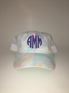 Personalized Tie Dyed Ladies Hat