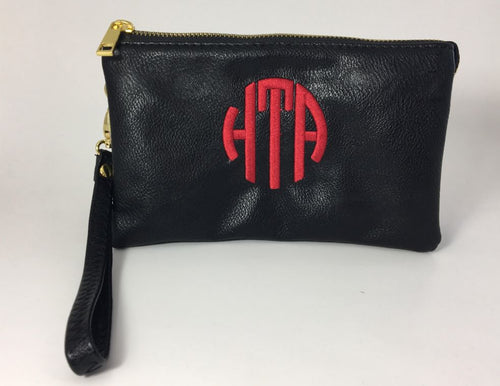 Small Clutch Purse with Monogram