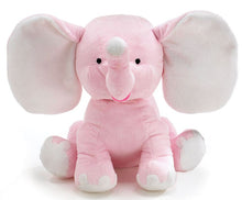 Load image into Gallery viewer, Plush Elephant - Pink/Blue